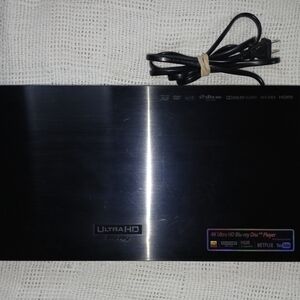 LG Ultra HD Blu-ray Player - Black, With Original Remote. Tested and works.